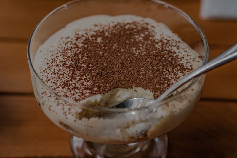 Tiramisu dessert at deweys pizza
